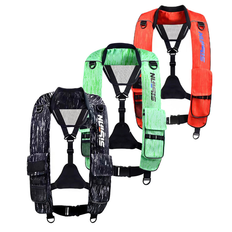 Life Jacket Buoyancy - Novo adulto inflável luya pesca colete