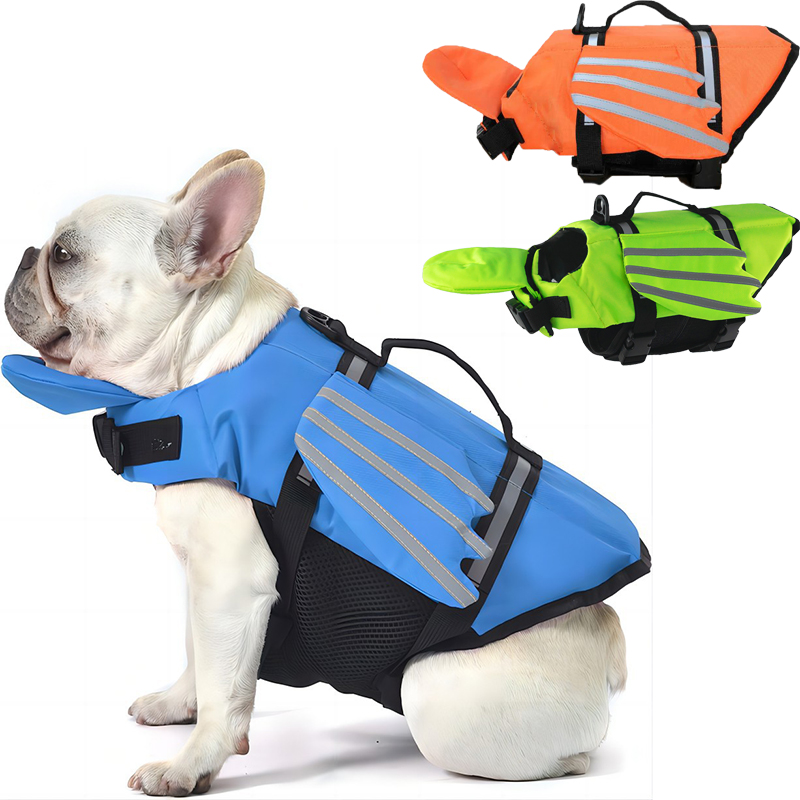 Life Jacket Buoyancy - Colete salva-vidas para cães, reflexivo, ajustável,