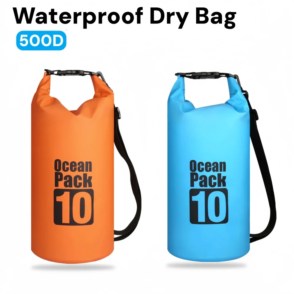 Dry Bag Roll Top - Saco Impermeável 500D Flutuante, Saco Seco