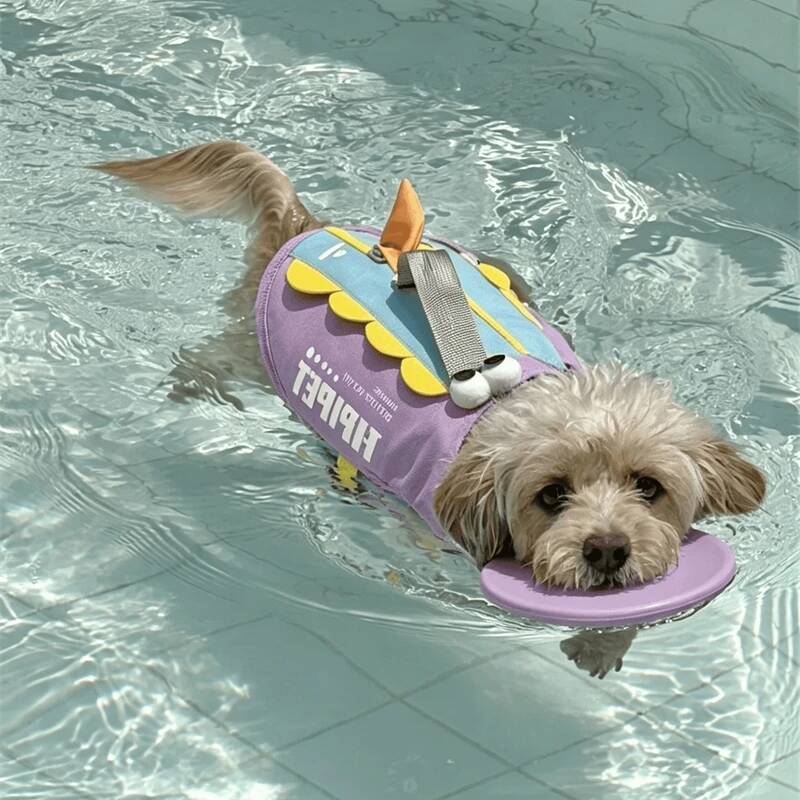 Life Jacket Buoyancy - Colete Salva-Vidas para Cães com Design