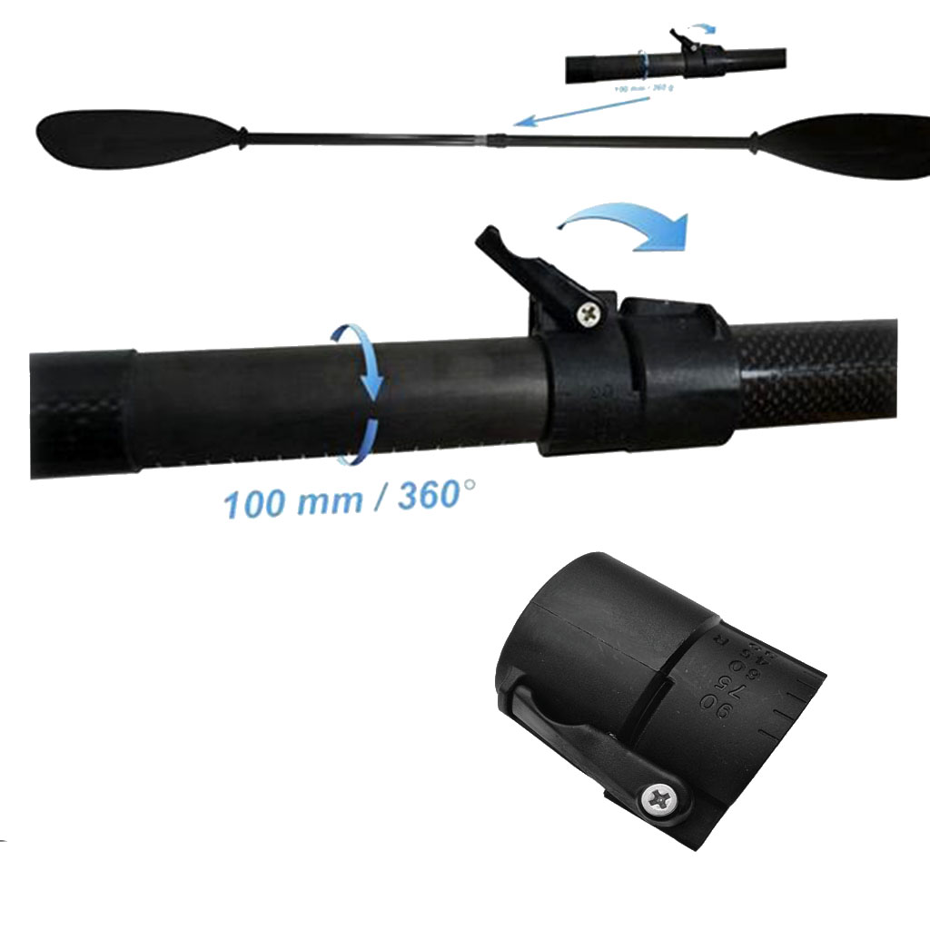 Caiaque canoa remo ajustador v - Kayak Paddle Carbon avaliação e preço