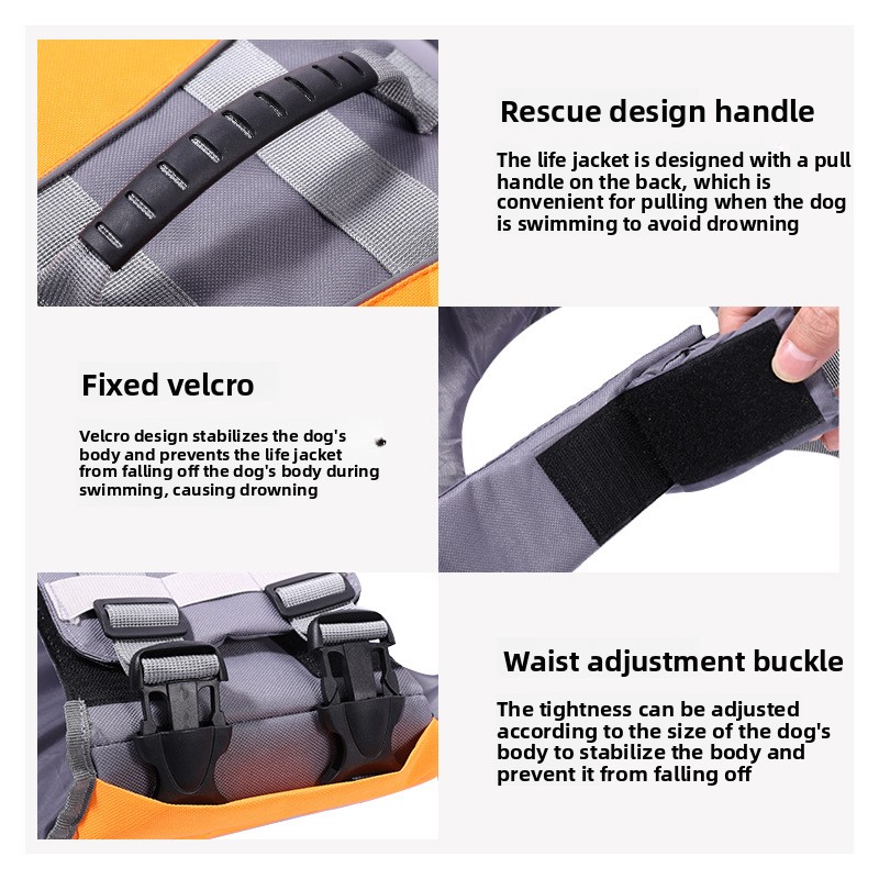 Colete salva-vidas para cães,  - Life Jacket Buoyancy avaliação e preço