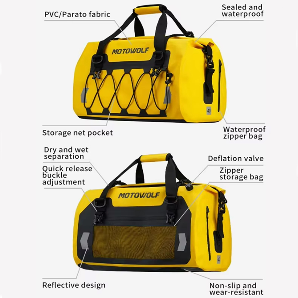 Bolsa de Cauda para Moto com F - Dry Bag Roll Top avaliação e preço